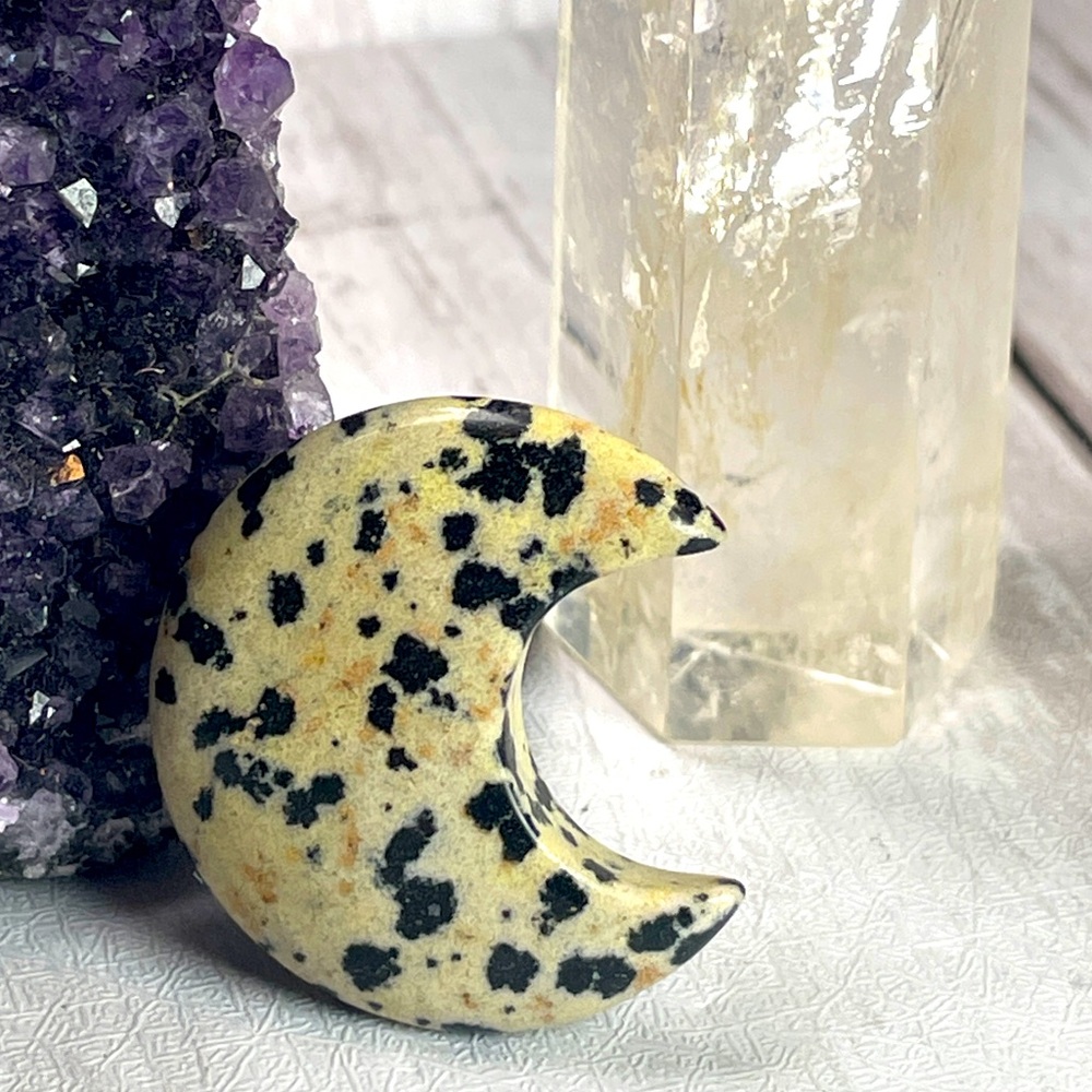 FINAL SALE Car Air Freshener Clip Jasper Crescent Moon Clip For Your Car or Home - Picture 2 of 13